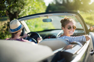 Unterwegs mit dem Cabrio