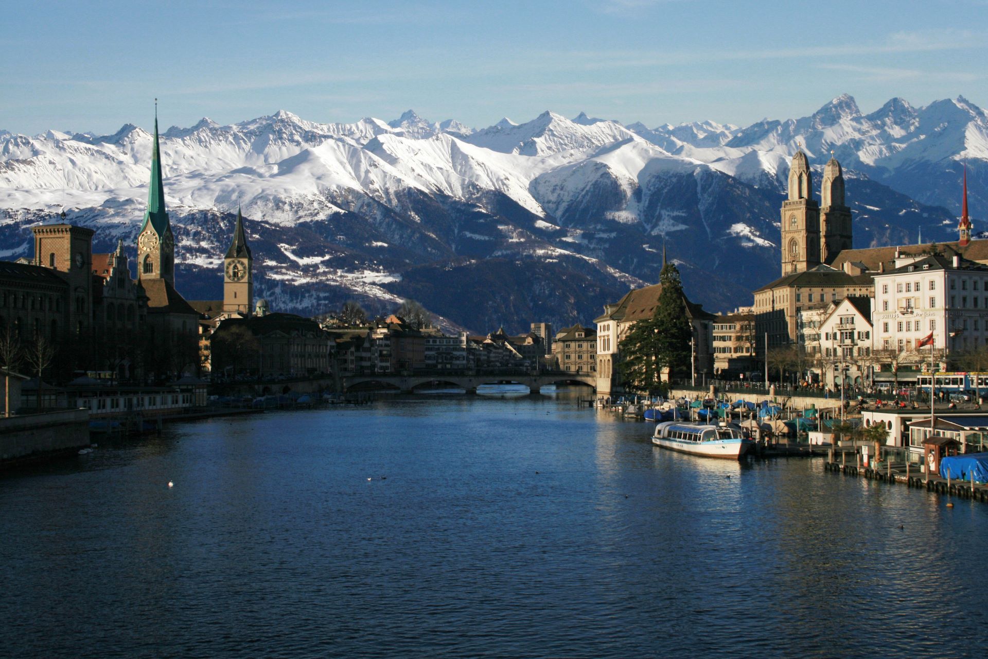 Blick auf Zürich